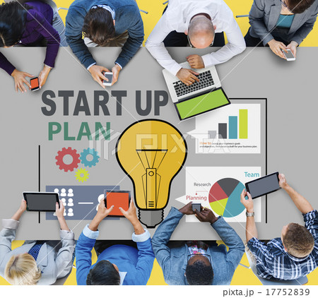 Startup Goals Growth Success Plan Business Concept Startup Goals Growth Success Plan Business Concept 17752839