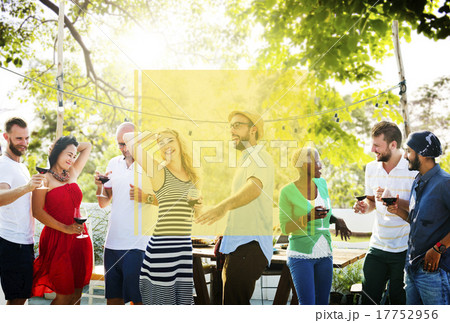 Copy Space Frame Summer Vacation Holiday Concept 17752956