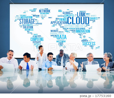 Link Cloud Computing Technology Data Information Concept Link Cloud Computing Technology Data Information Concept 17753160