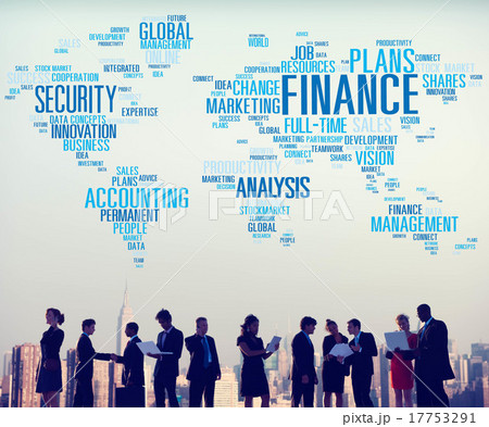 Finanace Security Global Analysis Management Accounting Concept 17753291