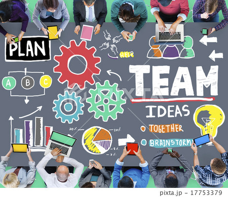 Teamwork Team Collaboration Connection Togetherness Unity Concep Teamwork Team Collaboration Connection Togetherness Unity Concep 17753379
