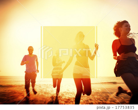 Copy Space Frame Summer Vacation Holiday Concept Copy Space Frame Summer Vacation Holiday Concept 17753835