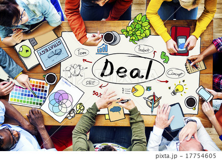 Deal Achievement Cooperation Solution Collaboration Concept Deal Achievement Cooperation Solution Collaboration Concept 17754605