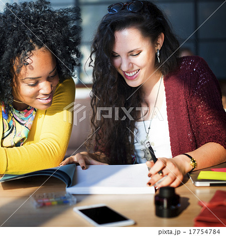 Ladies Women Working Together Project Concept Ladies Women Working Together Project Concept 17754784