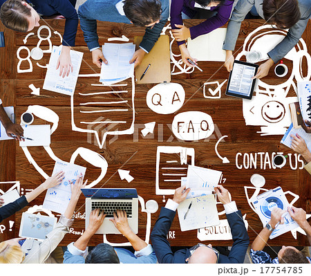 Customer Service Support Solution Assistance Aid Concept Customer Service Support Solution Assistance Aid Concept 17754785