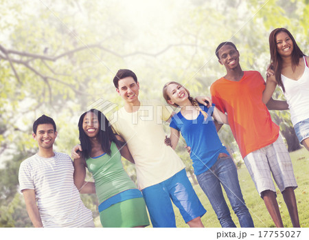 Diversity Friends Friendship Teamwork Huddle Concept 17755027