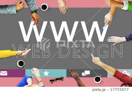 Web Design Web WWW Development Internet Media Creative Concept 17755077
