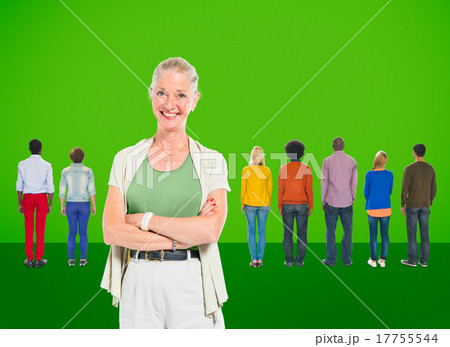Different Smiling Unique Hipster Casual Team Concept Different Smiling Unique Hipster Casual Team Concept 17755544