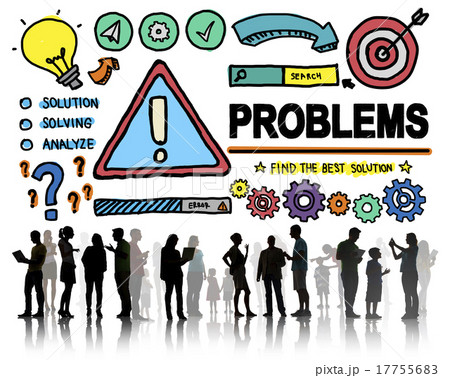 Problems Trouble Difficulty Failure Challenge Concept 17755683