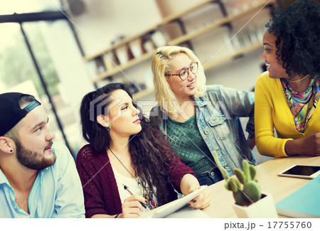 Meeting Talking Discussion Brainstorming Communication Concept Meeting Talking Discussion Brainstorming Communication Concept 17755760