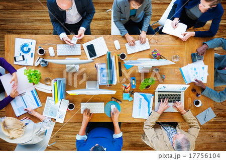 Business People Technology Working Office Concept 17756104