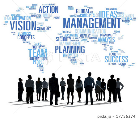 Global Management Training Vision World Map Concept 17756374