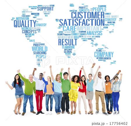 Customer Satisfaction Reliability Quality Service Concept Customer Satisfaction Reliability Quality Service Concept 17756402