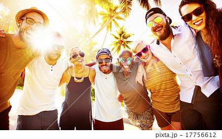 Friends Friendship Leisure Vacation Togetherness Fun Concept Friends Friendship Leisure Vacation Togetherness Fun Concept 17756612