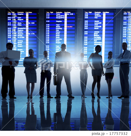 Business People Airport Terminal Travel Departure Concept 17757332
