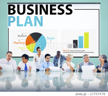 Business Plan Strategy Planning Information Statistics Concept 17757570