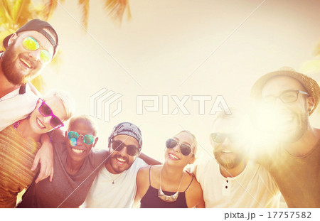 Friends Friendship Leisure Vacation Togetherness Fun Concept 17757582