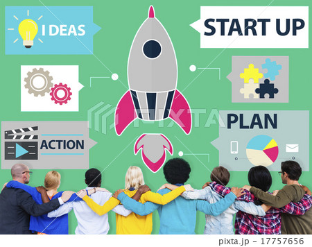 Startup Goals Growth Success Plan Business Concept Startup Goals Growth Success Plan Business Concept 17757656