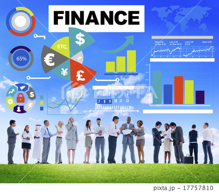 finance bar graph chart investment money business concept 17757810