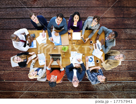 Business People Conference Meeting Discussion Concept 17757941