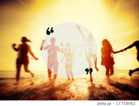 Blank Copy Space Holiday Quotation Mark Summer Concept Blank Copy Space Holiday Quotation Mark Summer Concept 17758062