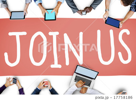 Join Us Invitation Support Business Concept 17758186