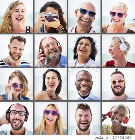 Friends Friendship Portrait Togetherness Fun Concept 17758630