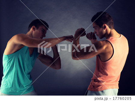 young men wrestling 17760205
