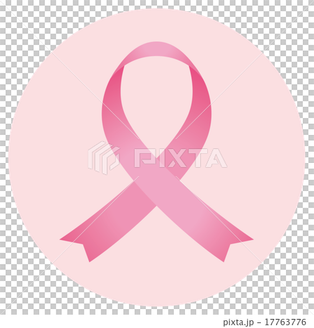 Pink Ribbon Breast Cancer Prevention Stock Illustration