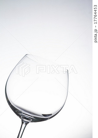 Wine glass on white background Wine glass on white background 17764453