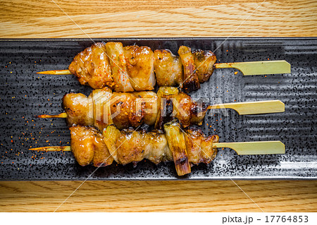 やきとり YAKITORI Japanese chicken  barbecue 17764853