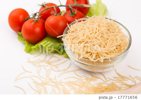 Tomatoes, leaf and paste isolated on a white  17771656