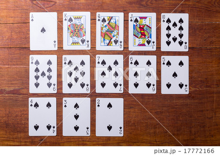 Spades Set of playing cards Spades Set of playing cards 17772166