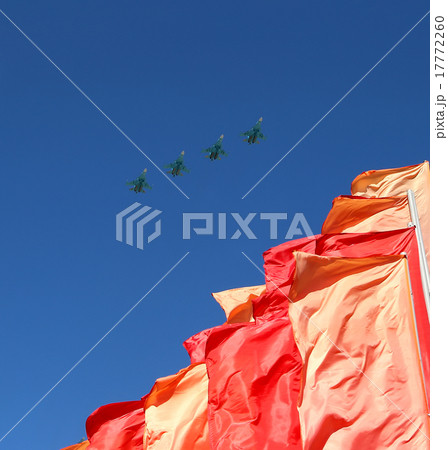 Russian military aircrafts fly over Moscow Russian military aircrafts fly over Moscow 17772260
