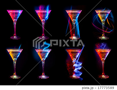 modern cocktails in glasses modern cocktails in glasses 17773589