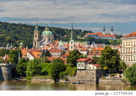 View St. Nicholas Church and Strahov Monastery 17774534