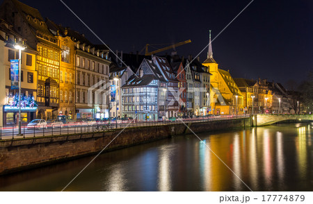 Ill river embankment in Strasbourg - Alsace Ill river embankment in Strasbourg - Alsace 17774879