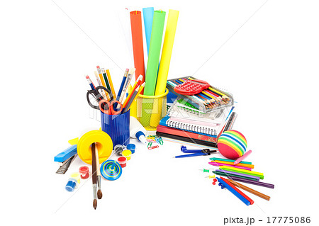 School and office supplies. Back to school. 17775086
