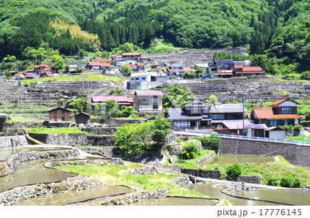 島根大井谷の棚田の風景 島根大井谷の棚田の風景 17776145