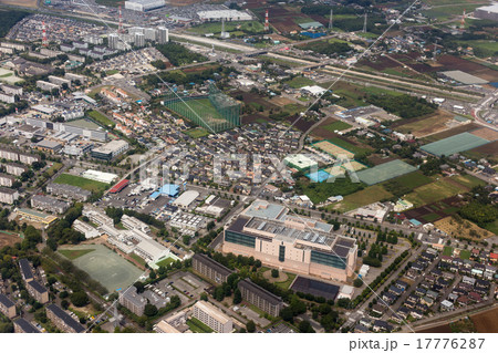 千葉県印西市高花付近を空撮 17776287