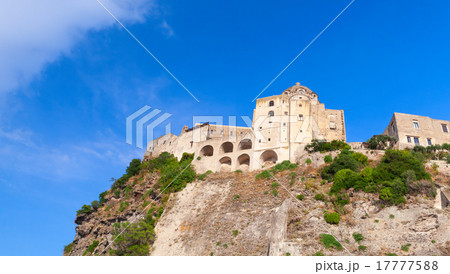 Ancient Castle on the rock, Ischia island, Italy Ancient Castle on the rock, Ischia island, Italy 17777588