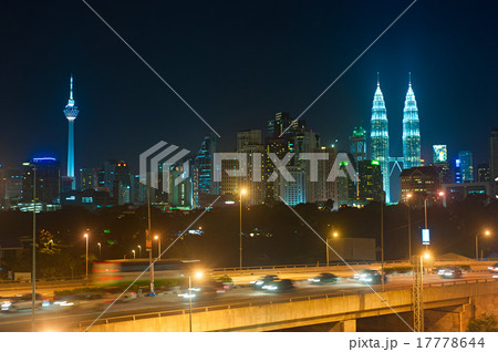 Kuala Lumpur at night 17778644