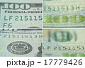 details of 100 US dollars note close-up 17779426