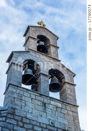 Closeup view on bell tower 17780074