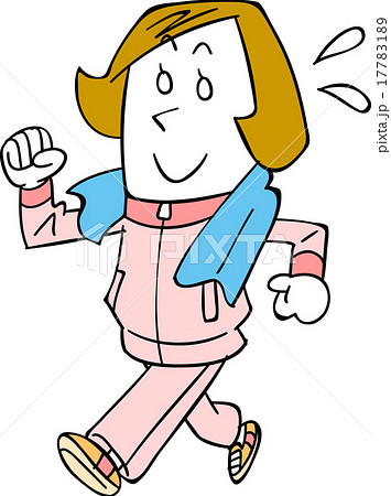 運動する女性 17783189
