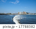 片瀬東浜と弁天橋とサーファー 17788382