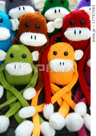handmade, monkey, happy new year, funny animal 17797083