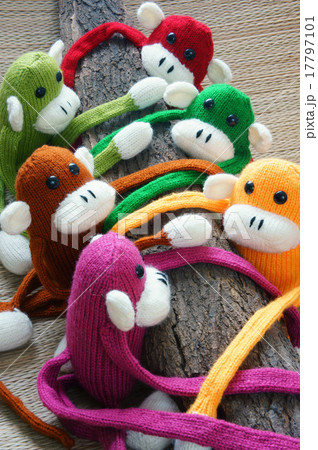 handmade, monkey, happy new year, funny animal 17797101