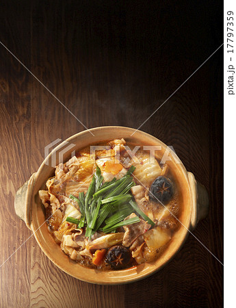 キムチ鍋　真俯瞰 17797359