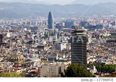 Aerial view of Barcelona Aerial view of Barcelona 17798858